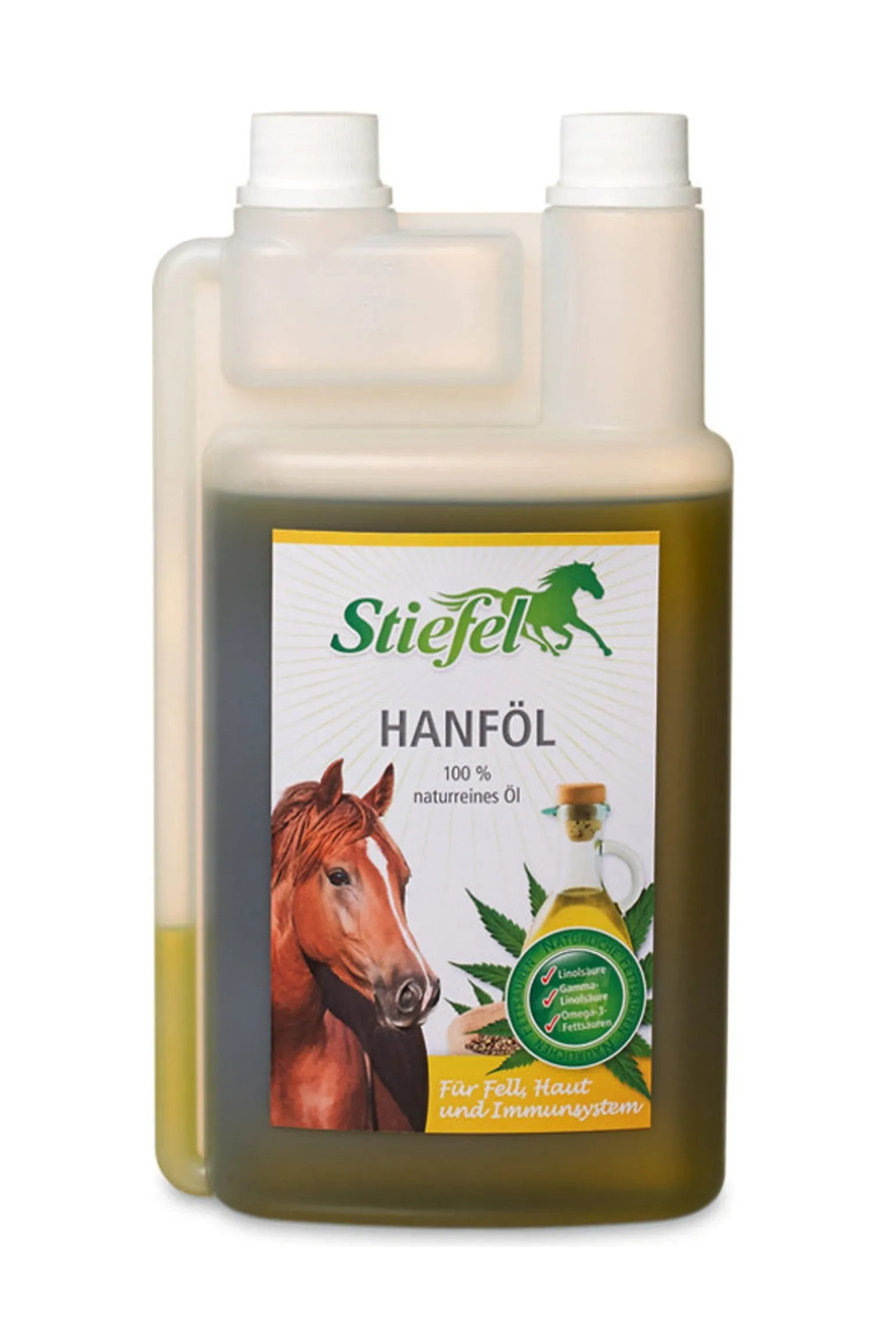 100% natürliches Hanföl, 1l