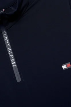 1/4 Zip Thermo Herren Langarm-Shirt