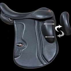 A Islandsattel mit flexiblem Sattelbaum