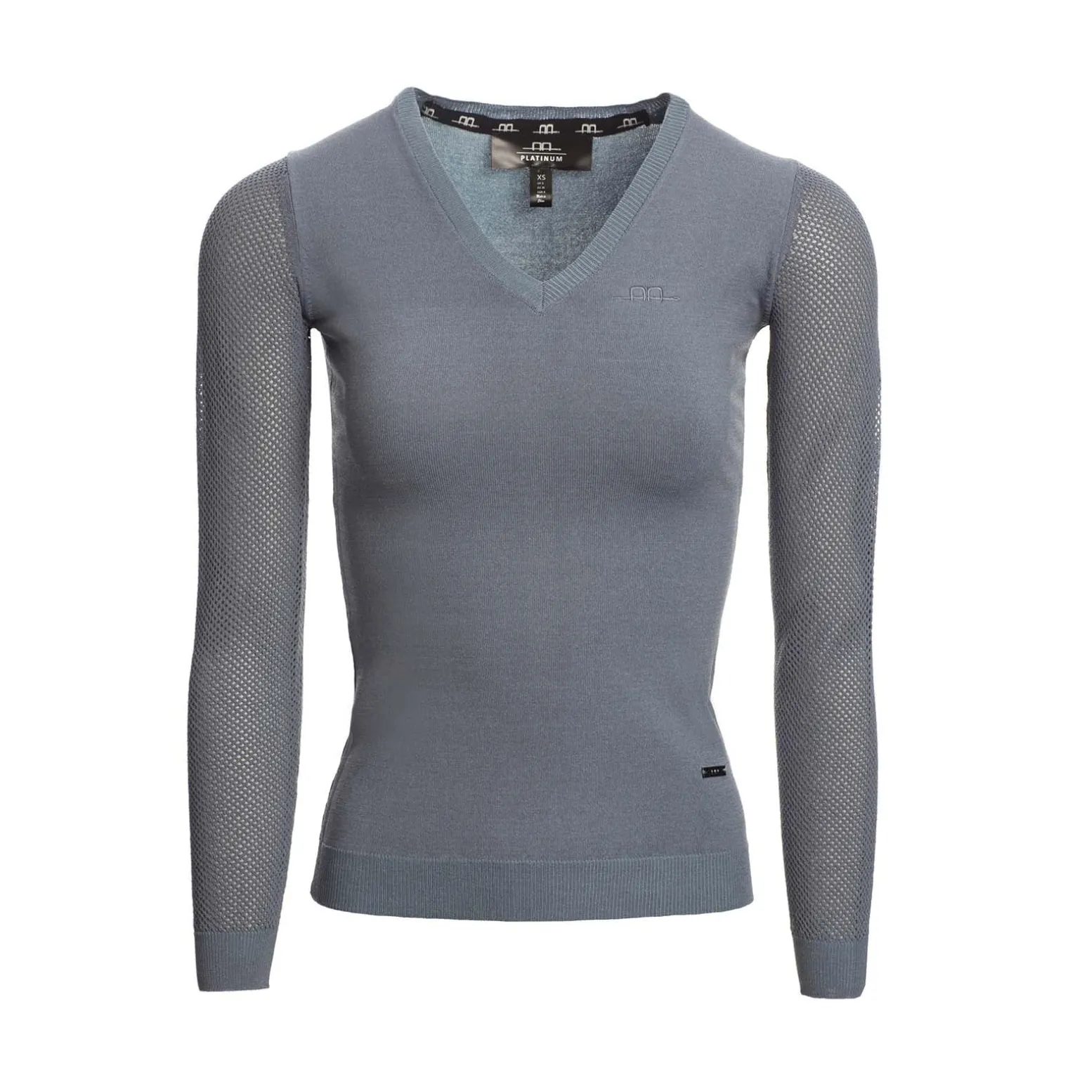 AA Damenpullover mit perforierten Ärmeln