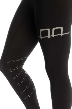 AA Platinum Damen Reitleggings mit Kniebesatz