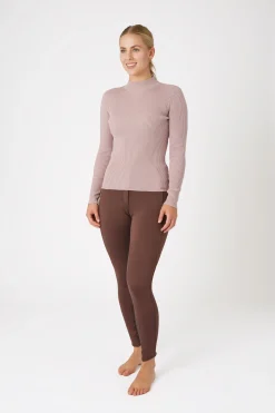 Aca Damen Rippstrickpullover