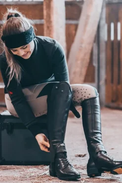 Advanced II BZ Lace weiche Jodhpur-Stiefeletten mit Reißverschluss hinten und Schnürung