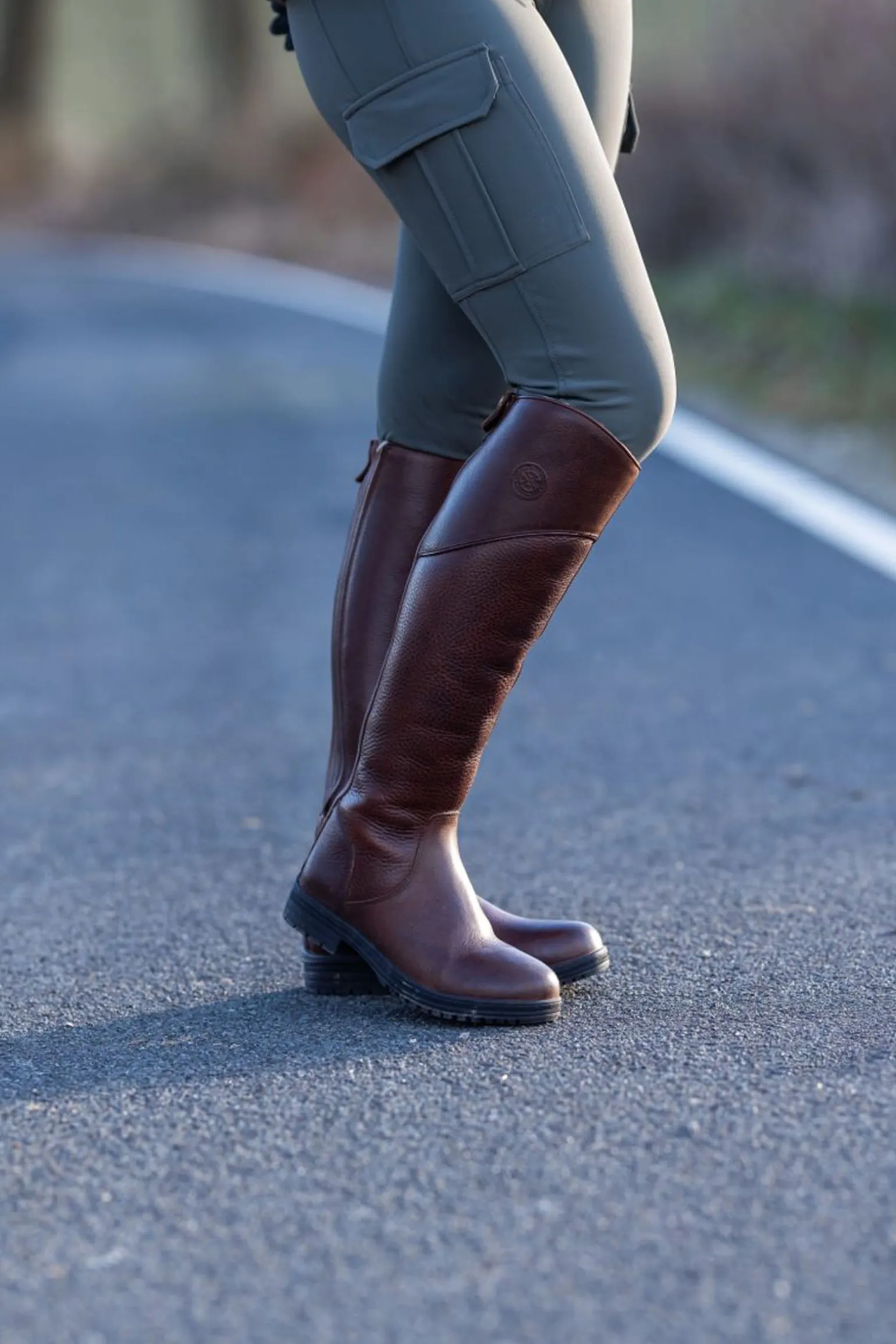 Amaron Tall Wool wasserdichte Winterreitstiefel