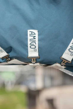 Amigo AmEco 12 Plus Weidedecke mit abnehmbarem Halsteil, 100g