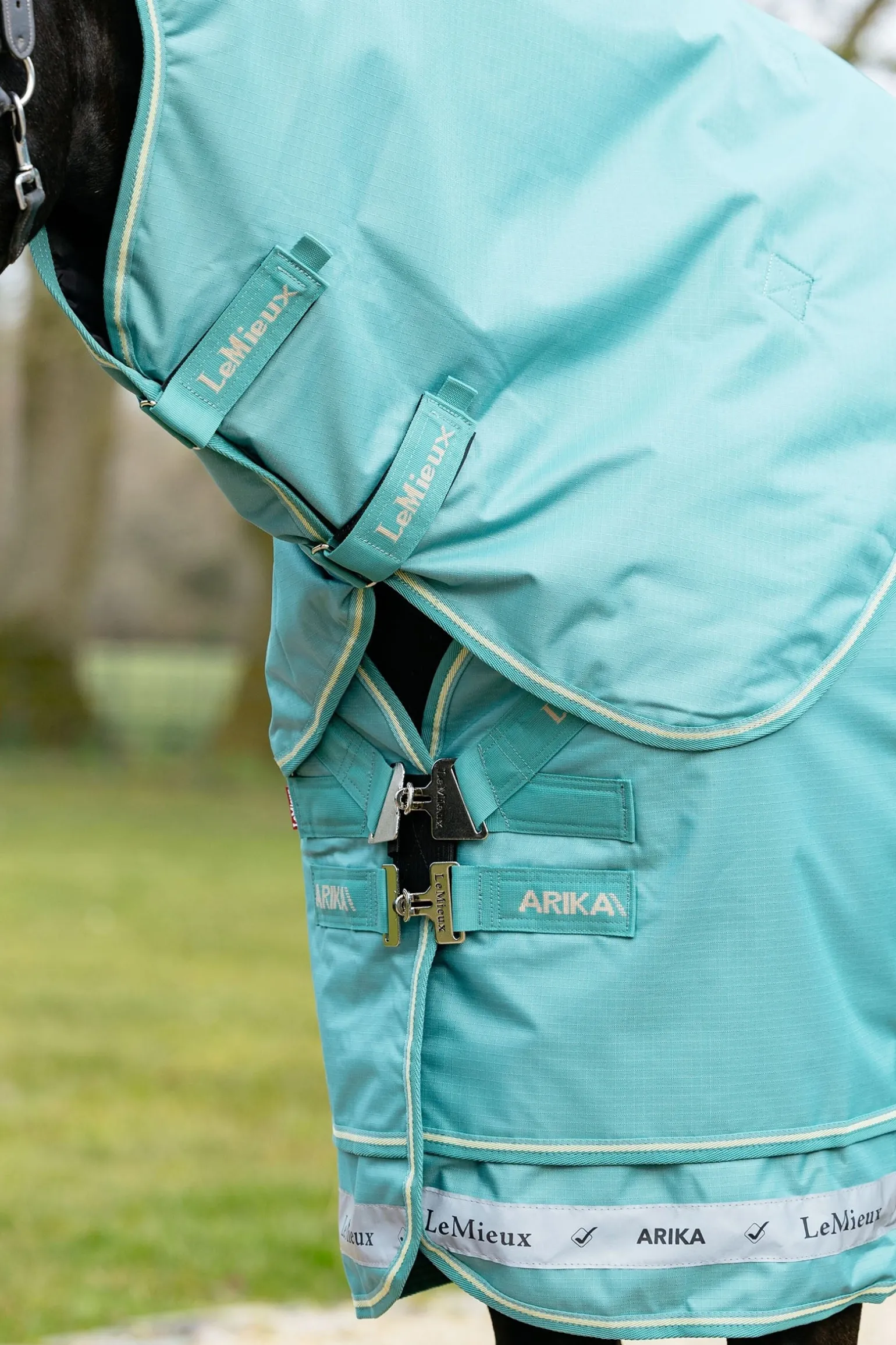 Arika 600D Weidedecke mit abnehmbarem Halsteil, 0g