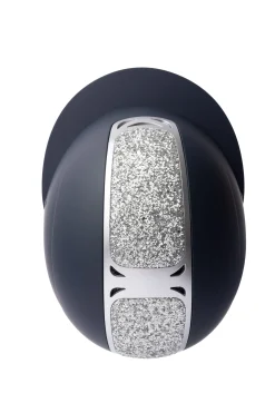 Arix II Reihelm mit Kristallverzierung