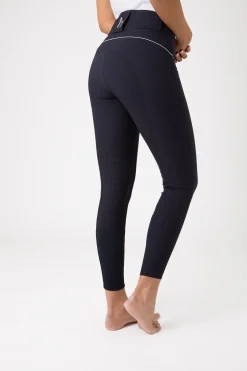 Aubrey Damenreithose mit Kniebesatz und hohem Bund