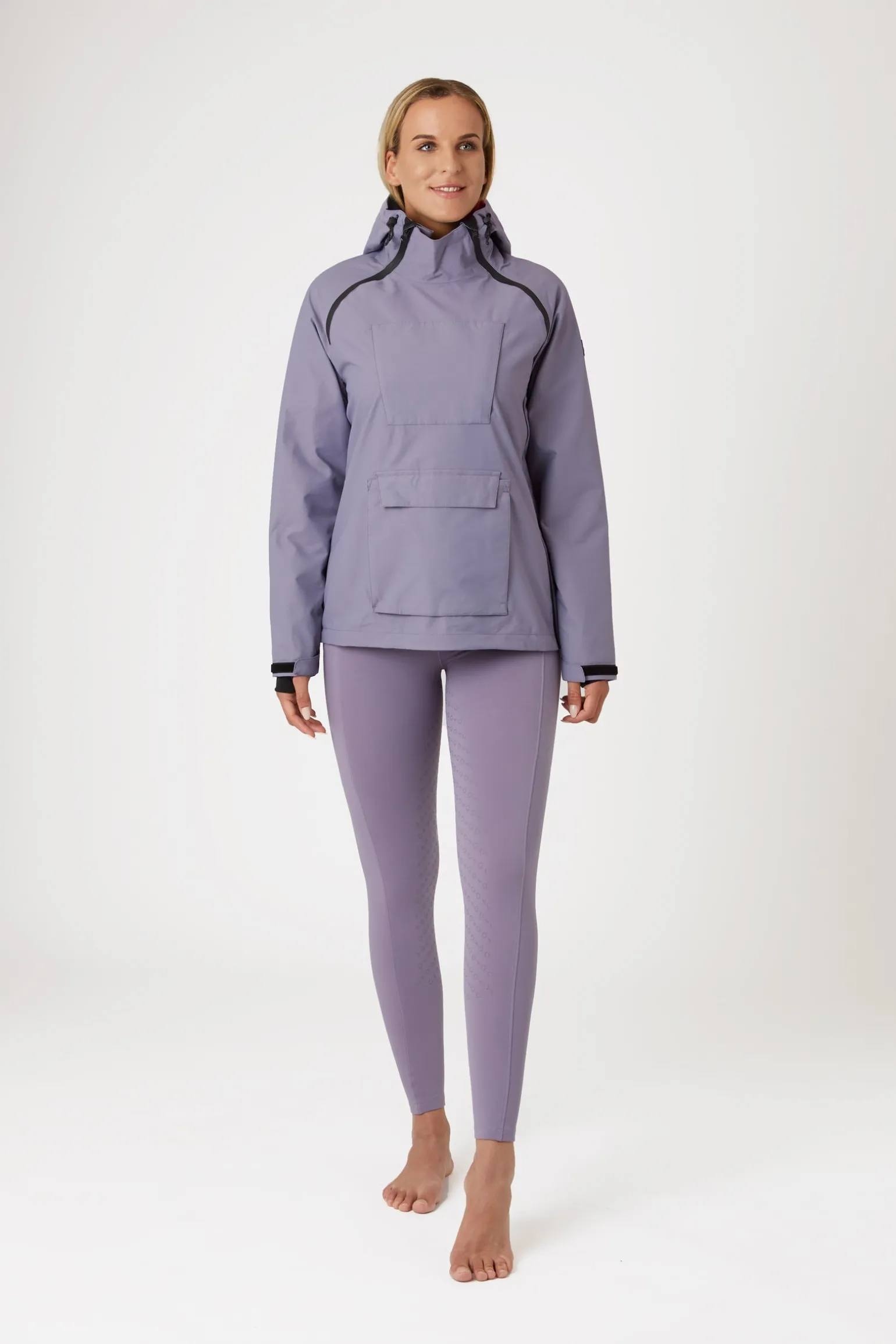 Ayla Damen Regenjacke mit Reißverschlüssen