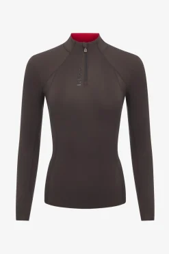 Baselayer mit Reißverschluss