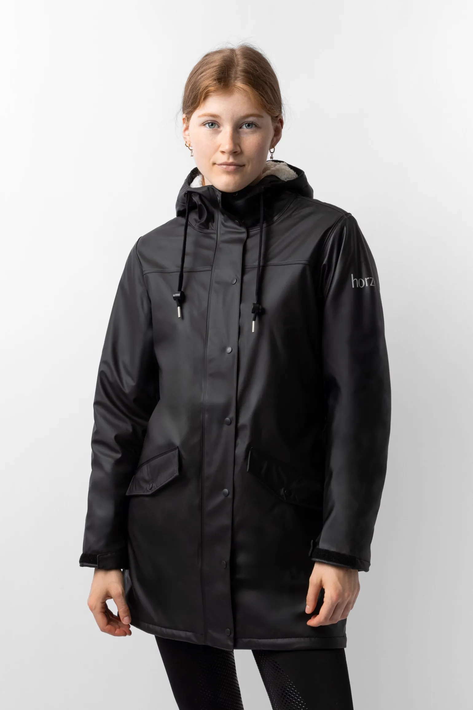 Billie Damen Regenjacke mit Fleece