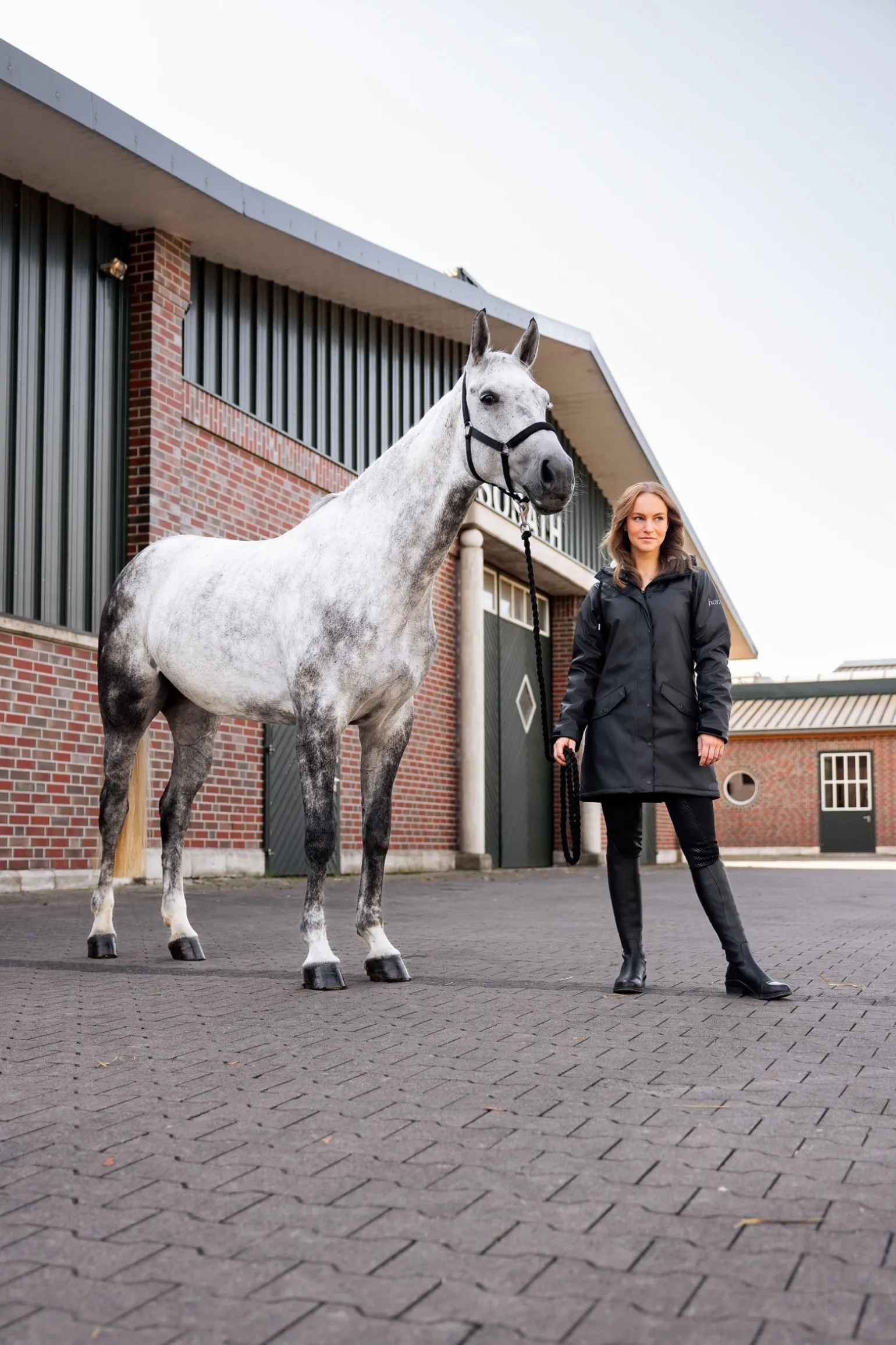 Billie Damen Regenjacke mit Fleece