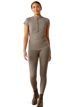 Breathe Damen Baselayer mit 1/2 Reißverschluss