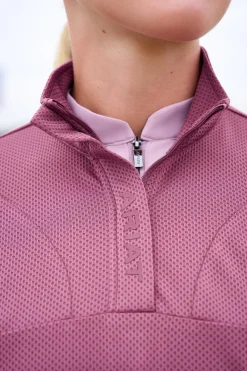 Breathe Damen Sweatshirt mit 1/2 Reißverschluss