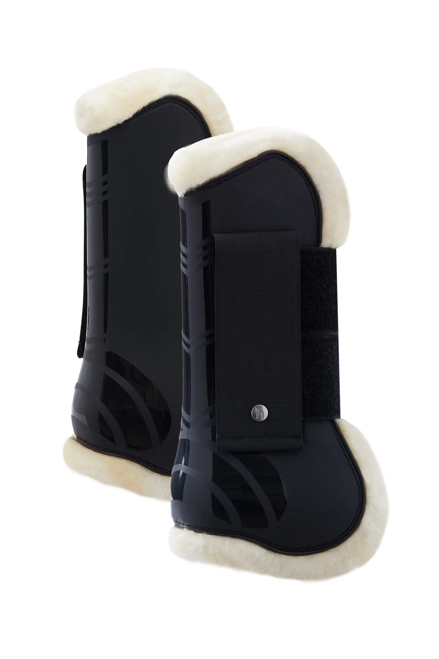 Caliber Gamaschen mit Kunstfellfutter