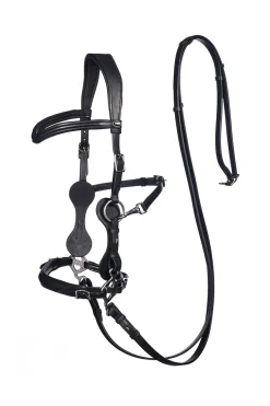 Calli Hackamore Zaum mit Zügeln (System 2)