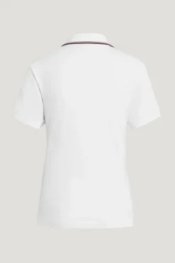 Camden Damenpolo mit Reißverschluss