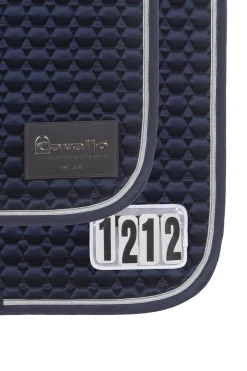 CavalJolly Vielseitigkeitsschabracke mit Startnummer