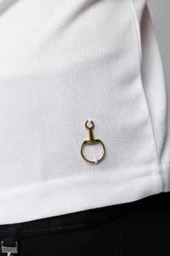 Christel Kinder Turniershirt mit Kurzarm und Rüschen