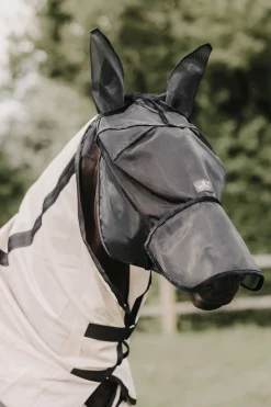 Classic Fliegenmaske mit Nase und Ohren