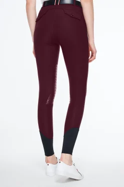 Classic Style Damen Kniebesatz Reithose