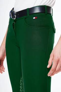 Classic Style Damen Kniebesatz Reithose