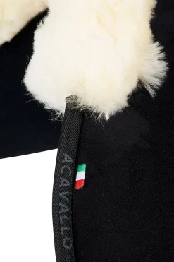 Close Contact Memory Foam Sattelpad mit Lammfell