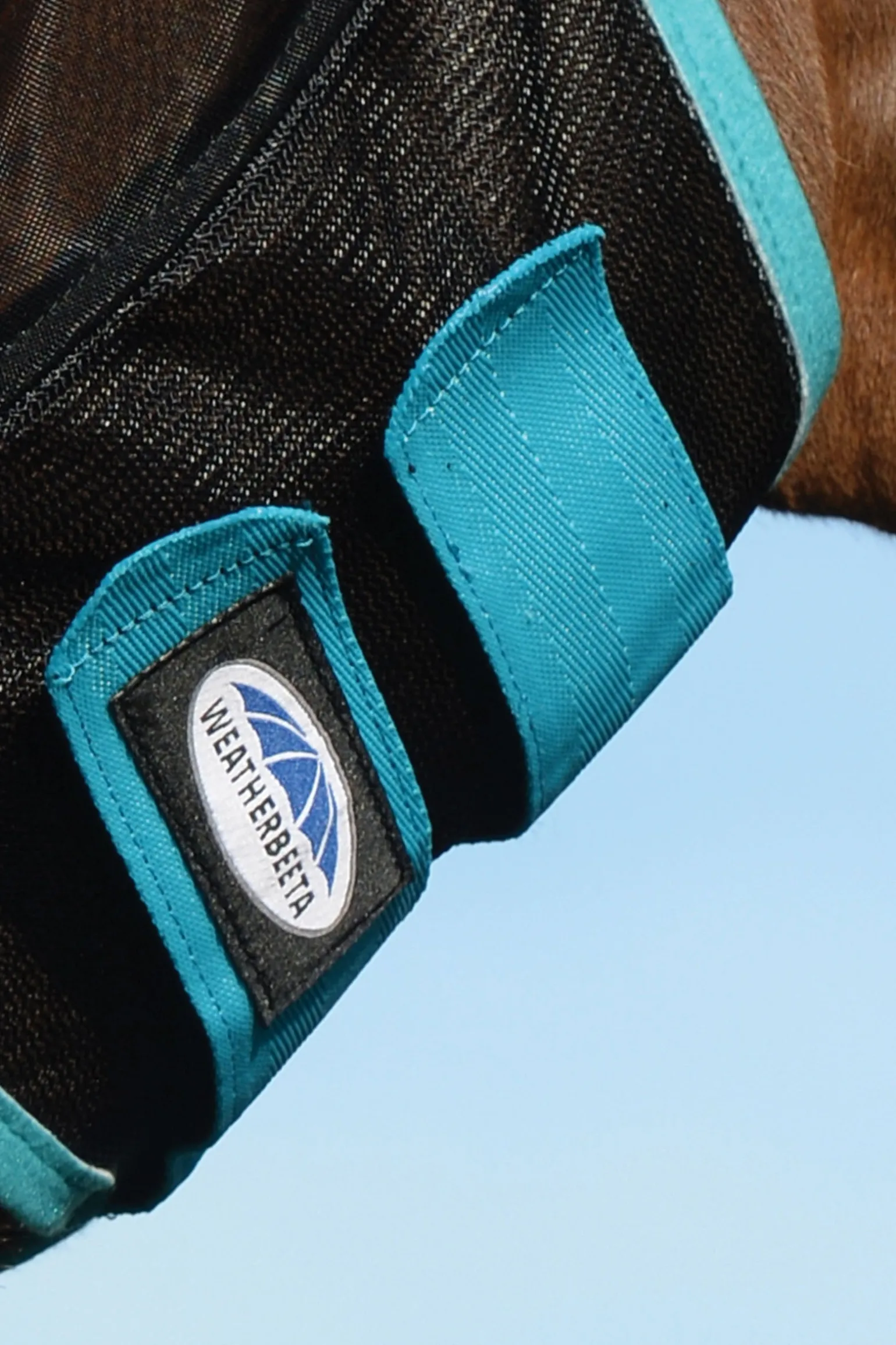 Comfitec Deluxe Fine Mesh Fliegenmaske mit Ohren und Fransen