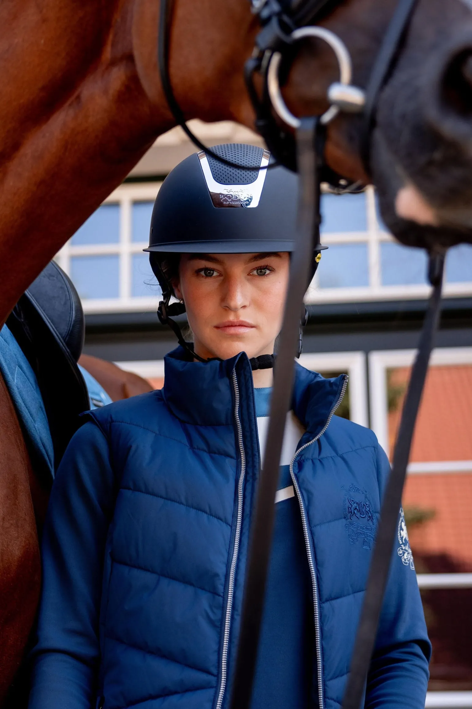 Cordelia Damen gepolsterte Reitweste