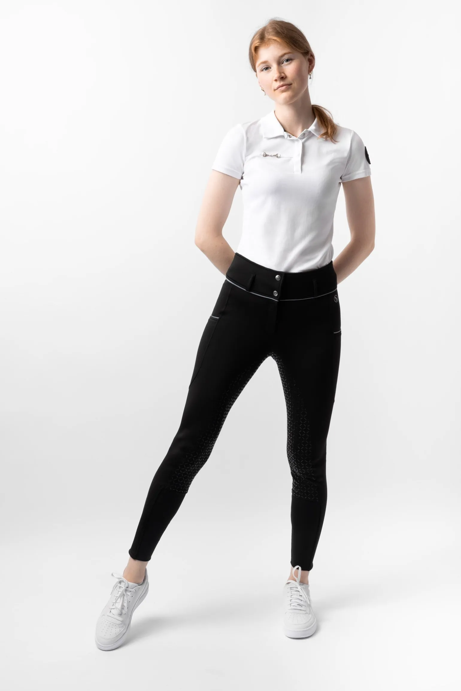 Corinne Damen Thermo Vollbesatz Reithose