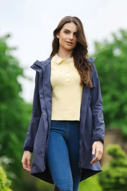 Damen Lange Regenjacke Grace