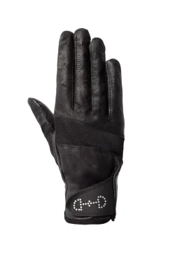 Damen Leder Reithandschuhe