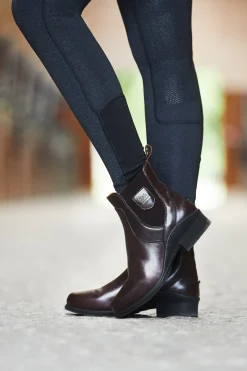 Damen Neptune Lederreitstiefeletten