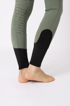 Damen Reithose mit Silikonvollbesatz und hohem Bund