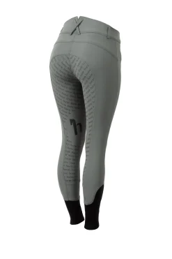Damen Reithose mit Silikonvollbesatz und hohem Bund
