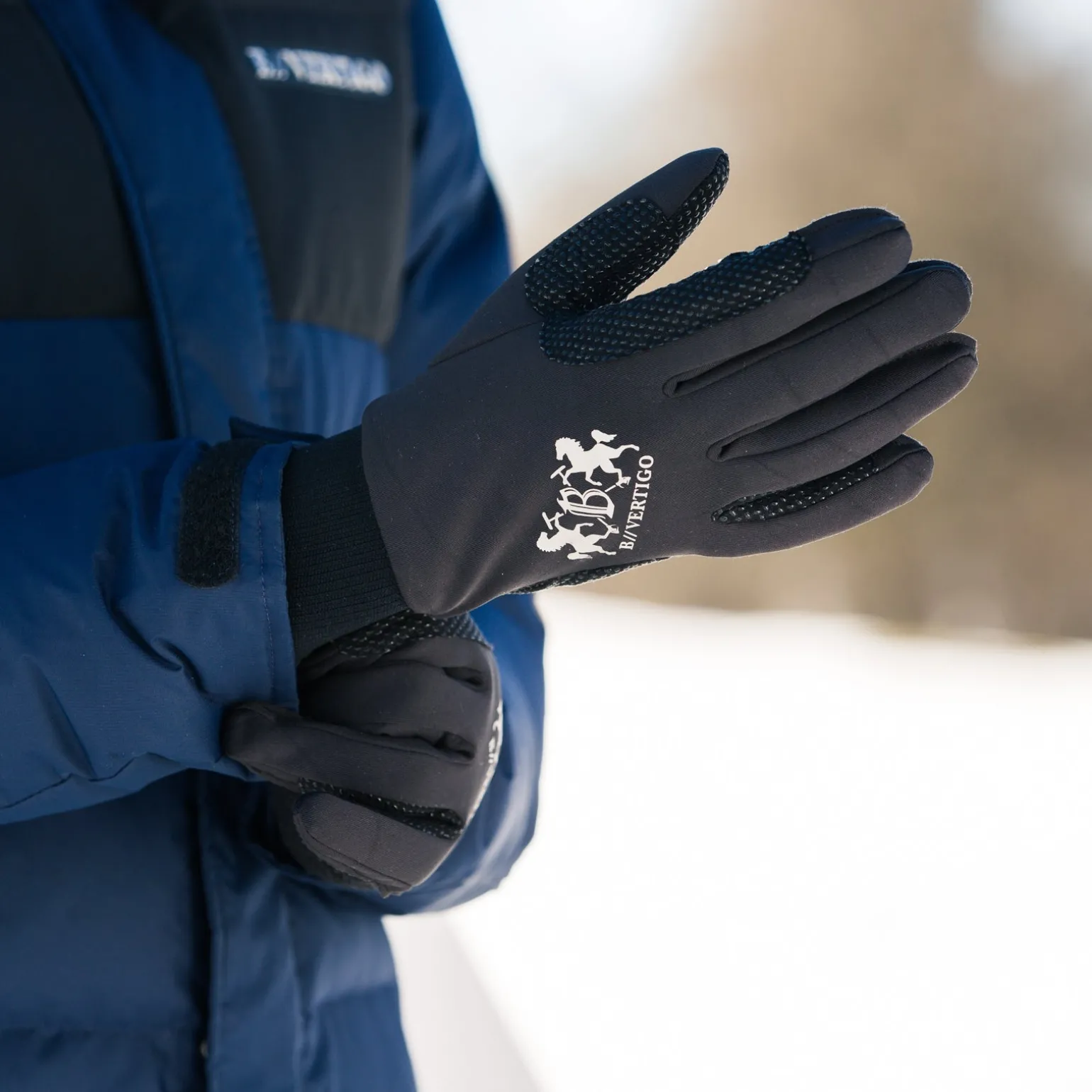 Damen Thermo Reithandschuhe