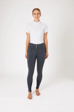 Damenreithose Meghan mit hohem Bund und Vollbesatz UPF 50+