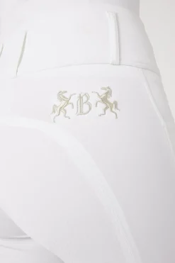 Damenreithose Meghan mit hohem Bund und Vollbesatz UPF 50+