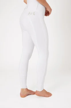 Damenreithose Meghan mit hohem Bund und Vollbesatz UPF 50+