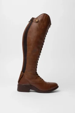 Damenreitstiefel mit Schnürung