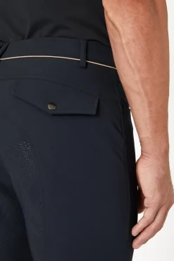 Damien Herren-Vollbesatzreithose UPF 40+