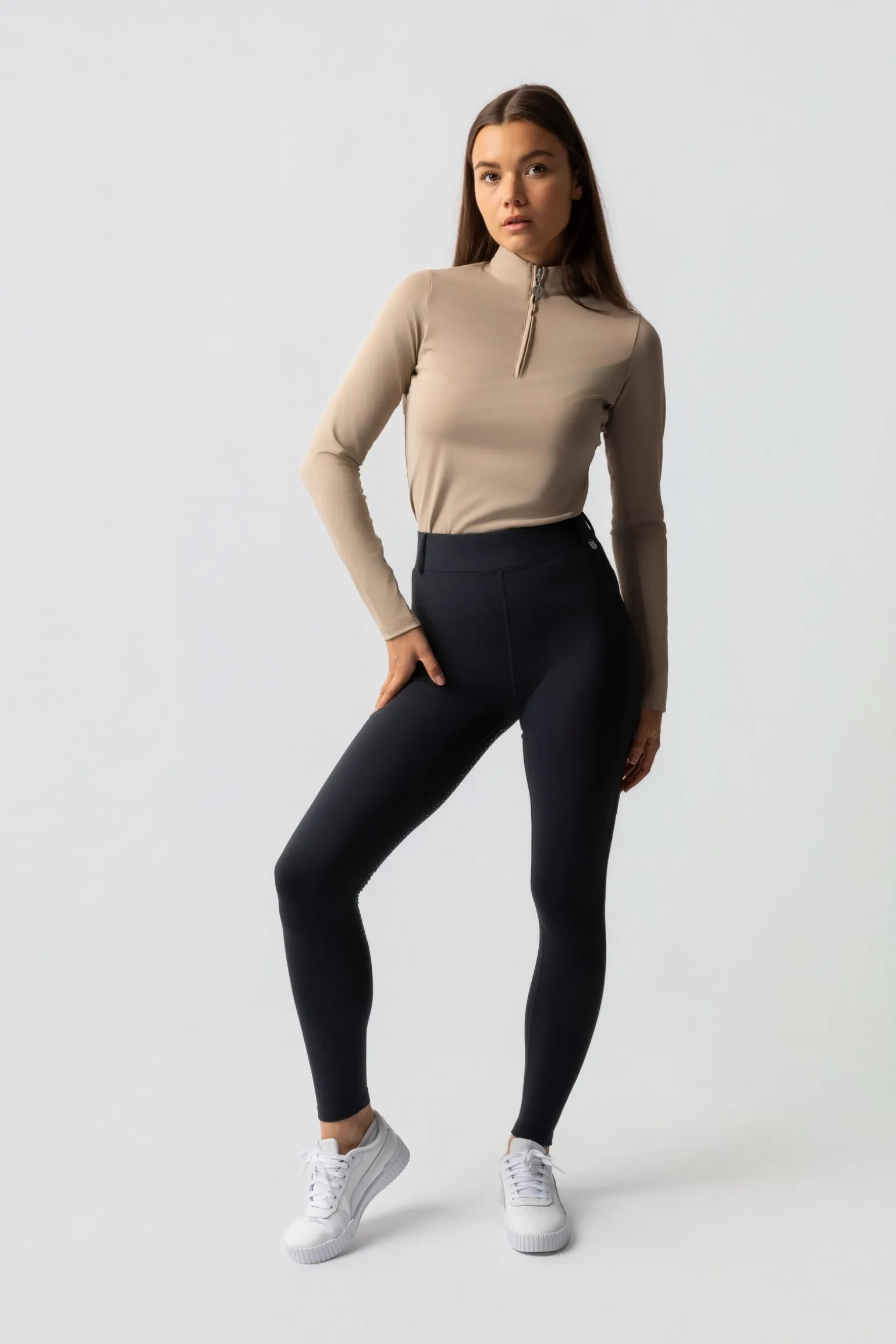 Dea Damen Winter Reitleggings mit Vollbesatz