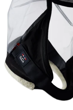 Delux Fliegenmaske mit Kunstfell