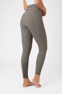 Desiree Damenreithose mit hohem Bund und Silikongrip-Vollbesatz, UPF 50+