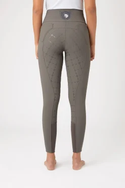 Desiree Damenreithose mit hohem Bund und Silikongrip-Vollbesatz, UPF 50+