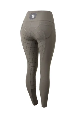 Desiree Damenreithose mit hohem Bund und Silikongrip-Vollbesatz, UPF 50+