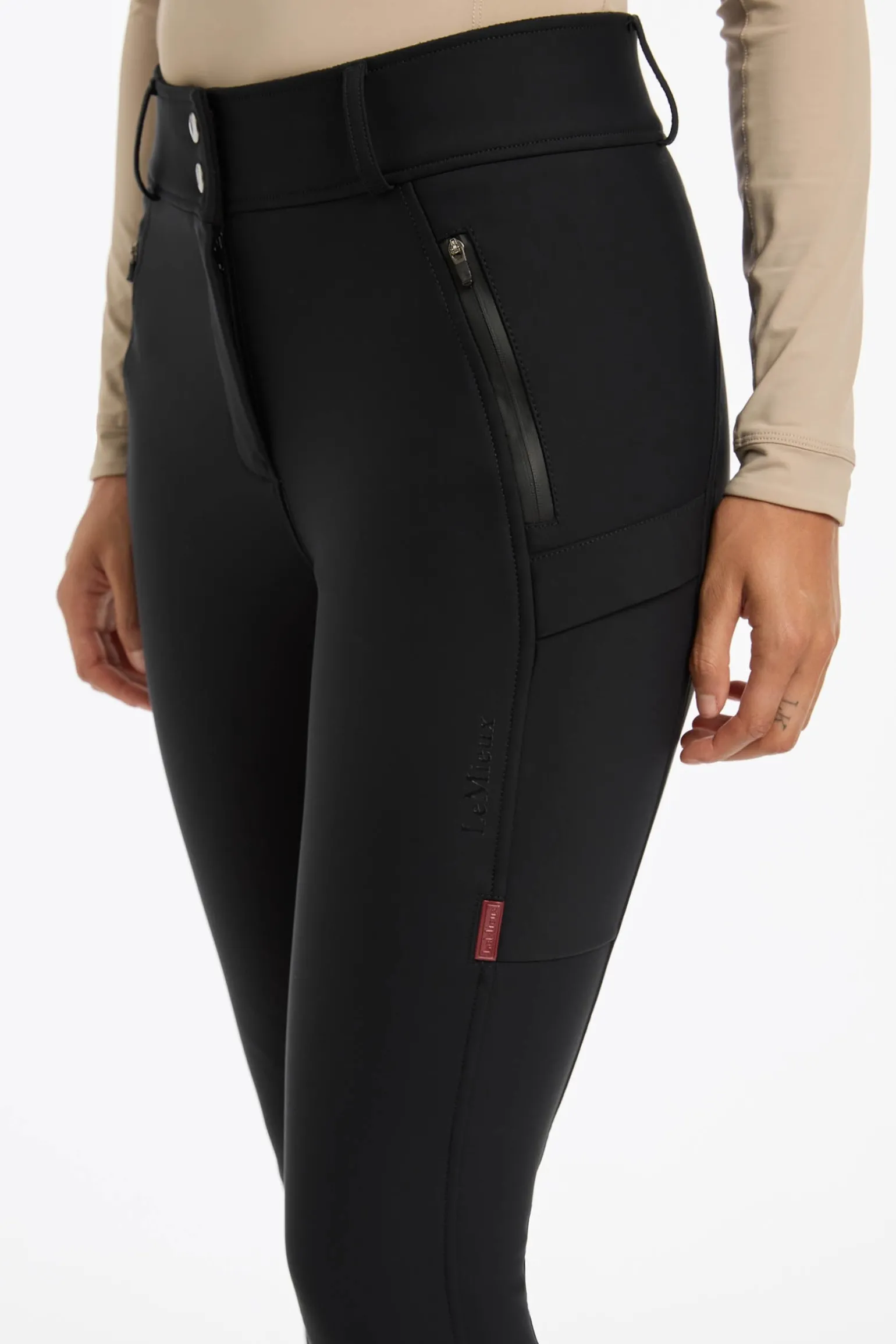 Drytex Damen-Winterreithose, wasserdicht mit Kniebesatz