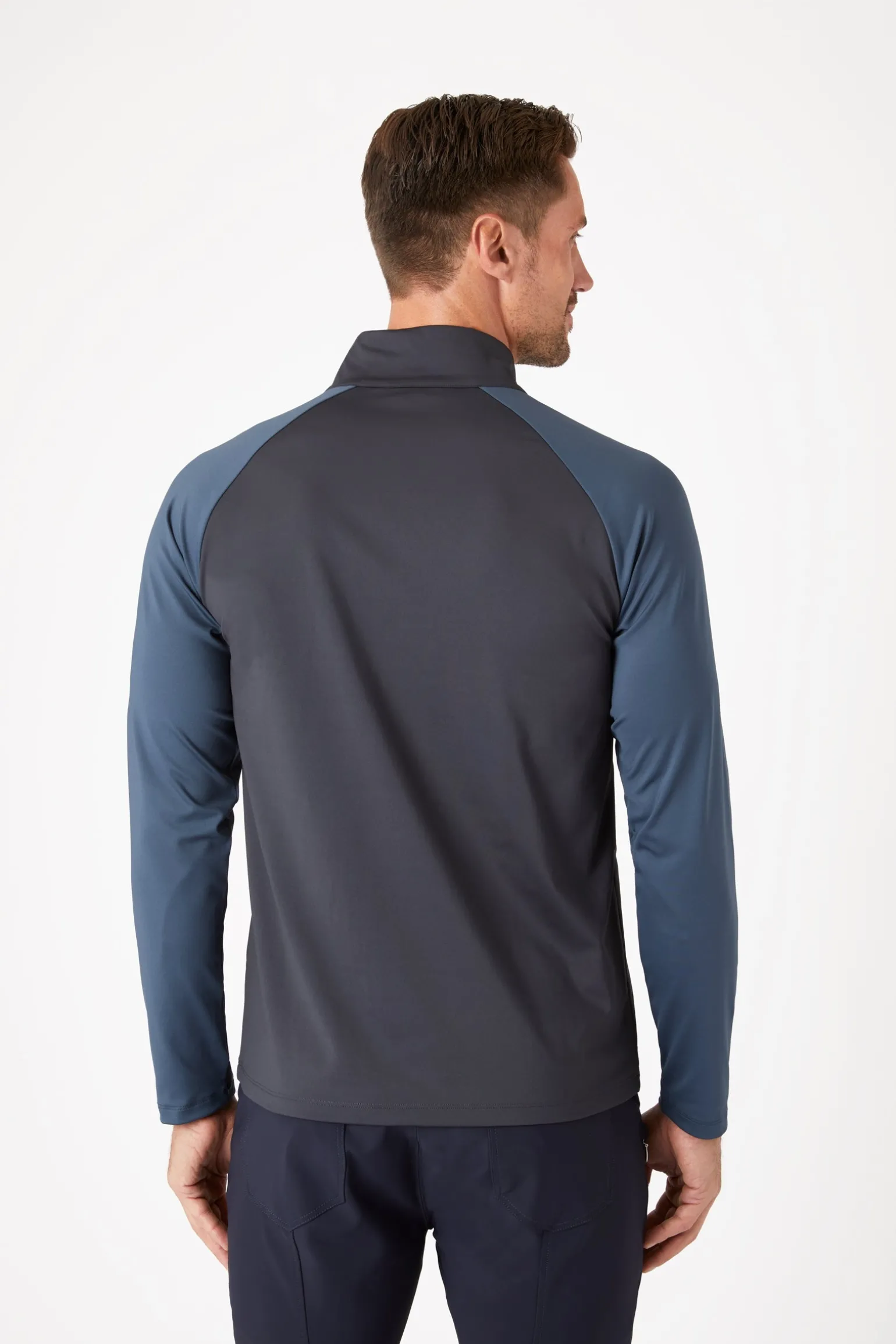 Edmund Herren Trainingsshirt mit Reißverschluss