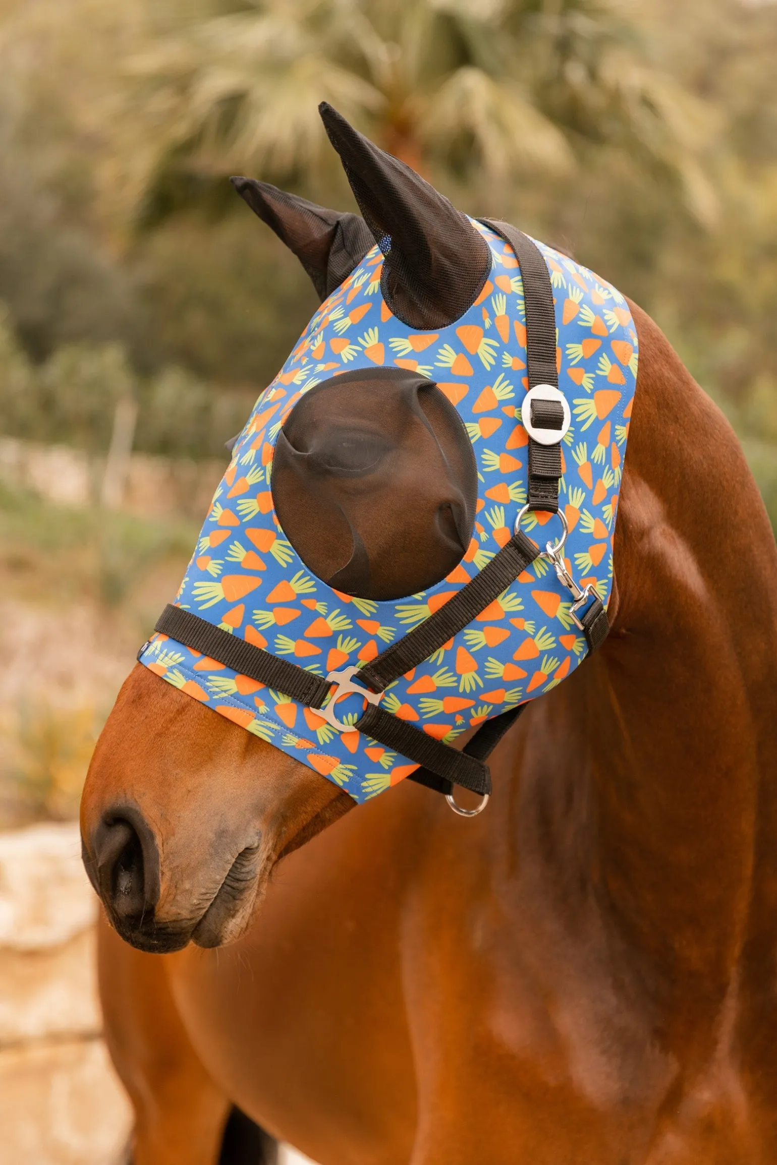 Elastische Pull-On Fliegenmaske