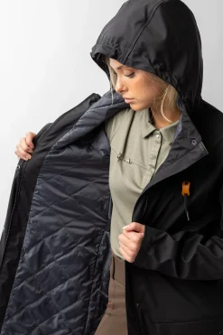 Elise Regenmantel mit gepolstertem Innenfutter